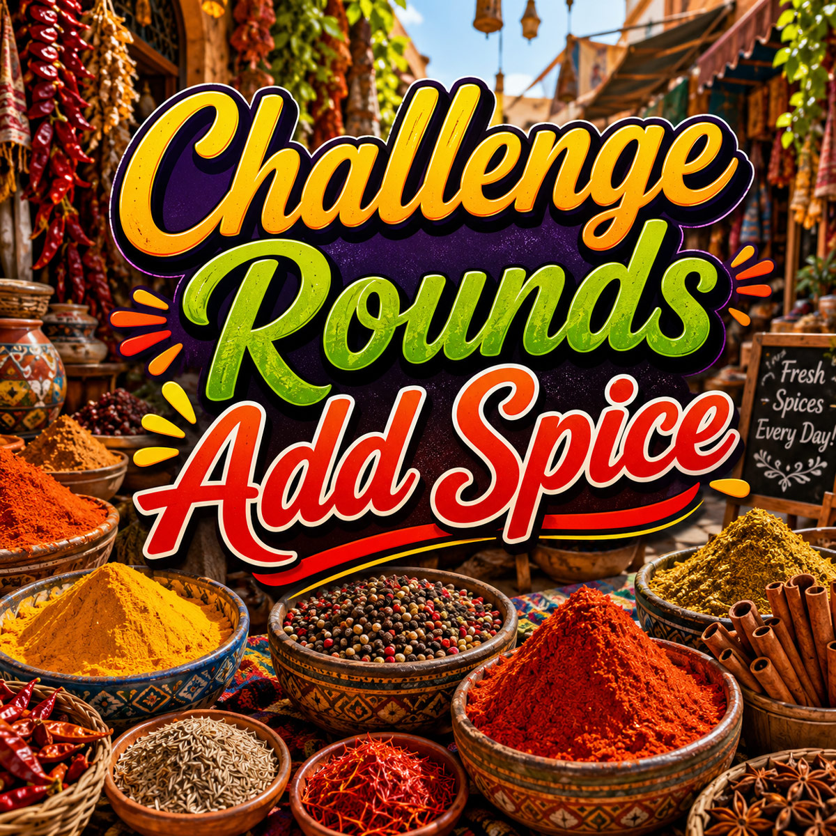Rotating Challenge Round design image left
