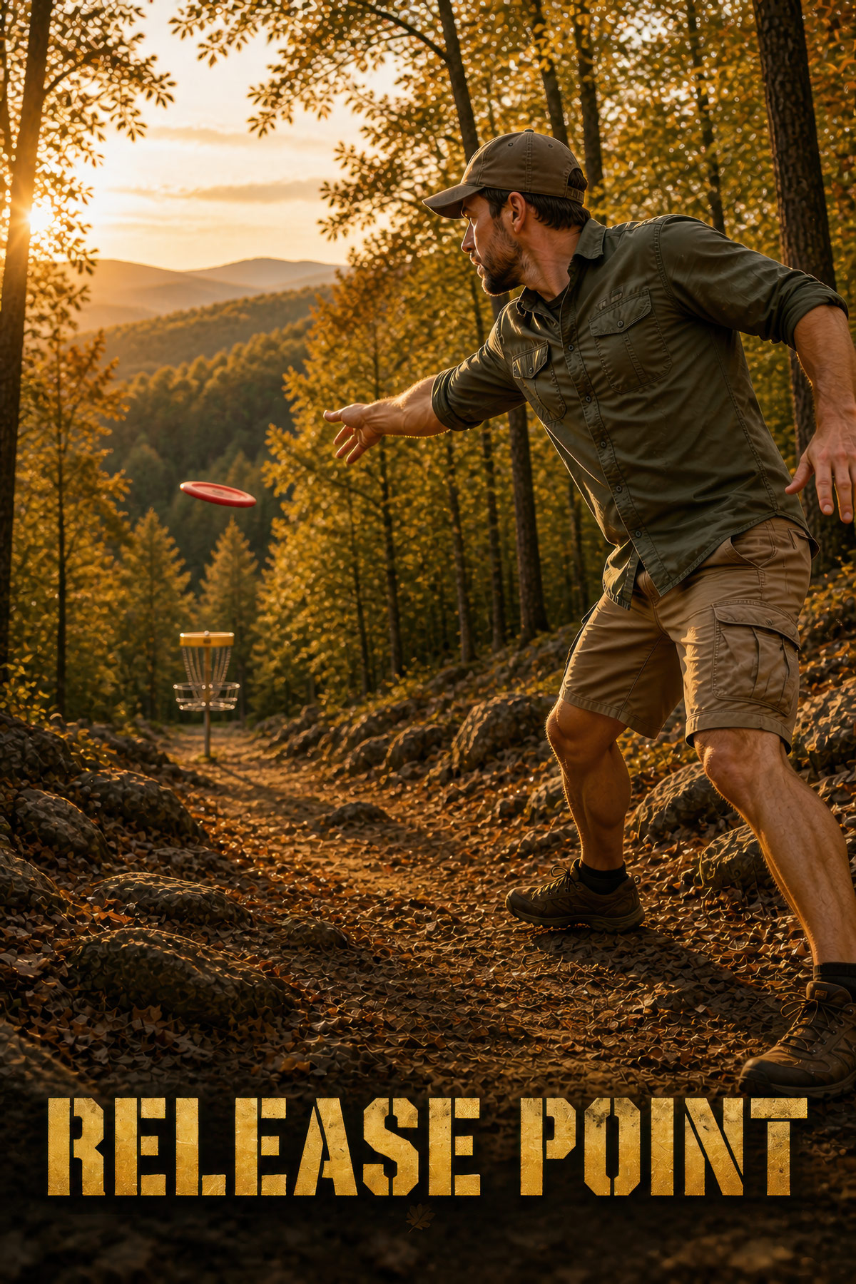 Release Point disc golf illustration